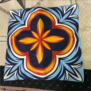 Vibrant Floral Pattern pillowcase covers set of four